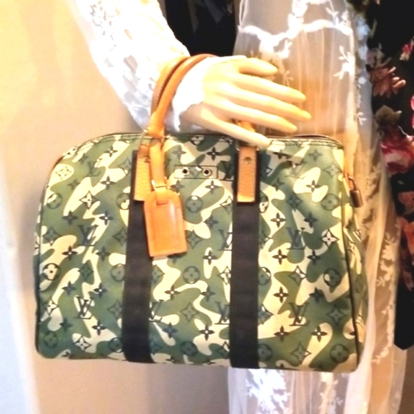 LOUIS VUITTON x Takashi Murakami Monogramouflage Speedy 35 Limited Edition 2008 - Picture 2 of 16